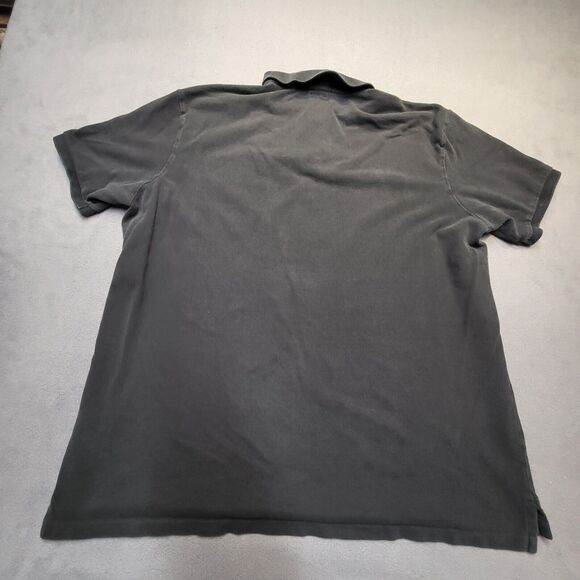 Polo Ralph Lauren Polo Shirt Mens 2XL Black Short Sleeve Custom Slim Fit - Picture 5 of 6